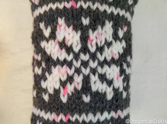 Snowflake Cup/Jar Cozy