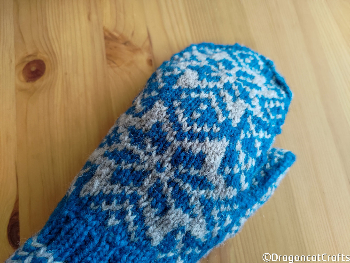 Fair Isle Mittens - Full & Fingerless