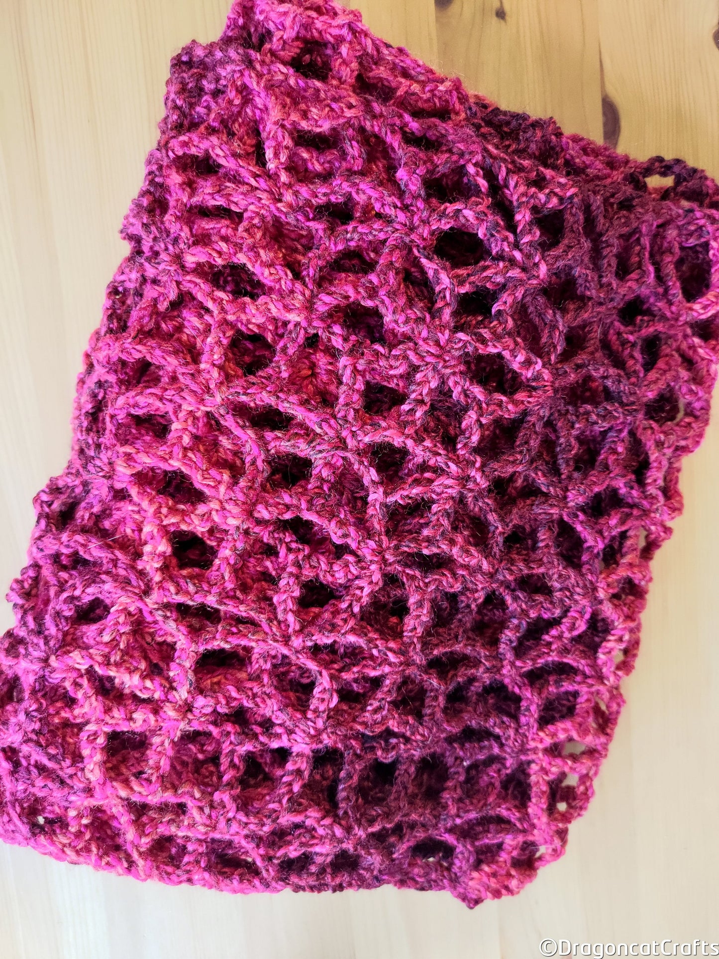 Flowy Rectangle Lace Shawl