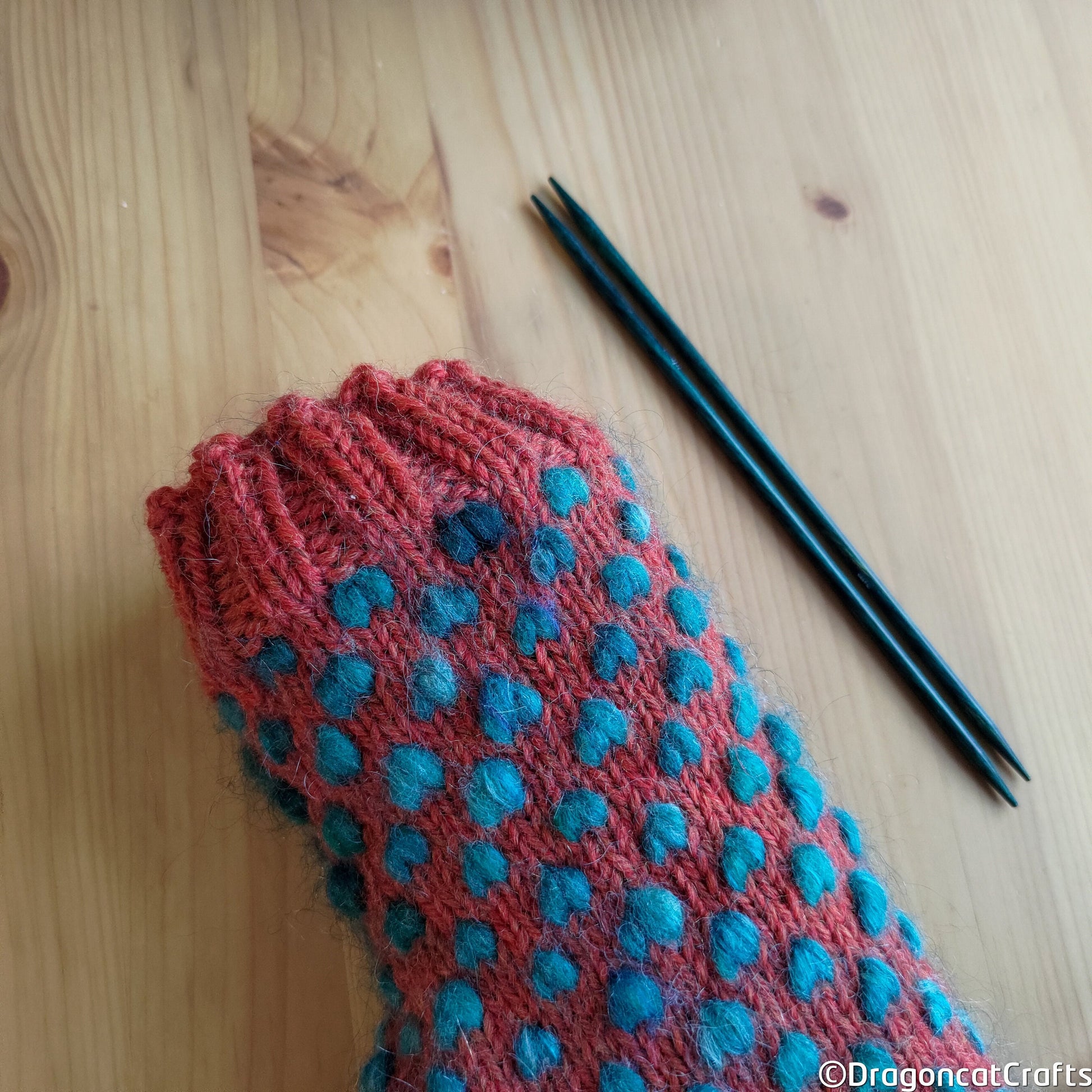 Traditional Thrummed Mittens – Dragoncat Crafts - Main Image